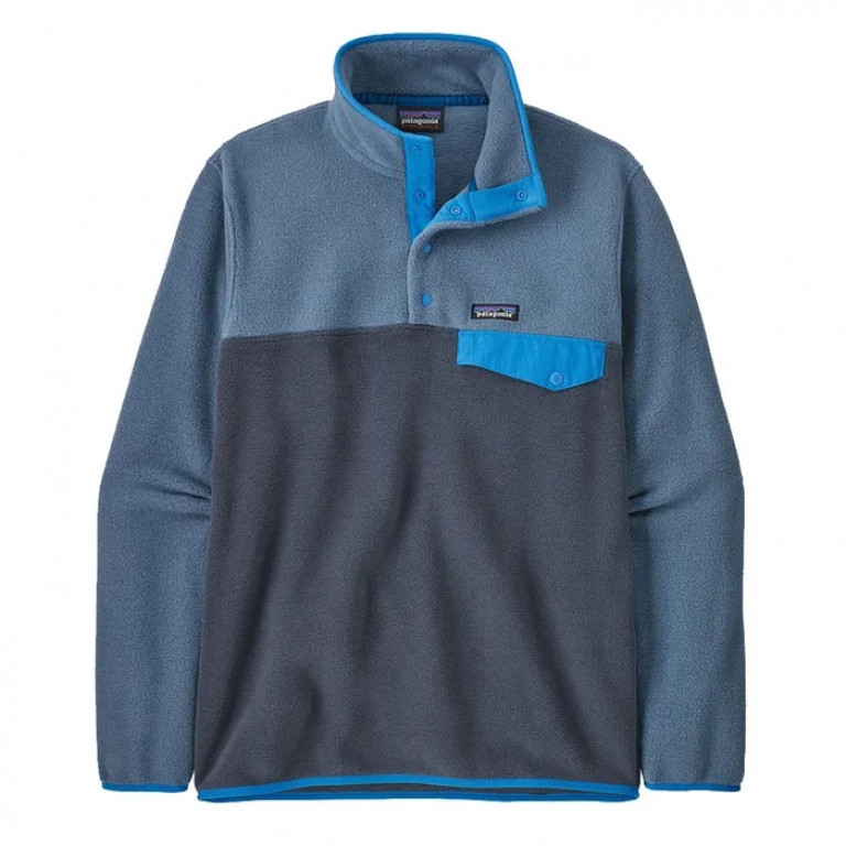 Patagonia Lw Synchilla Snap-T Pullover Smolderblue