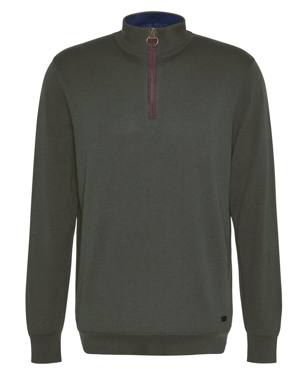 Barbour Bayfield Half Zip Olive