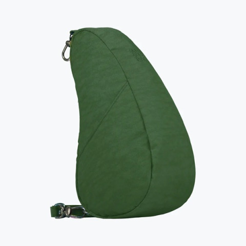Healthy Back Bag Large Textured Nylon Baglett Green