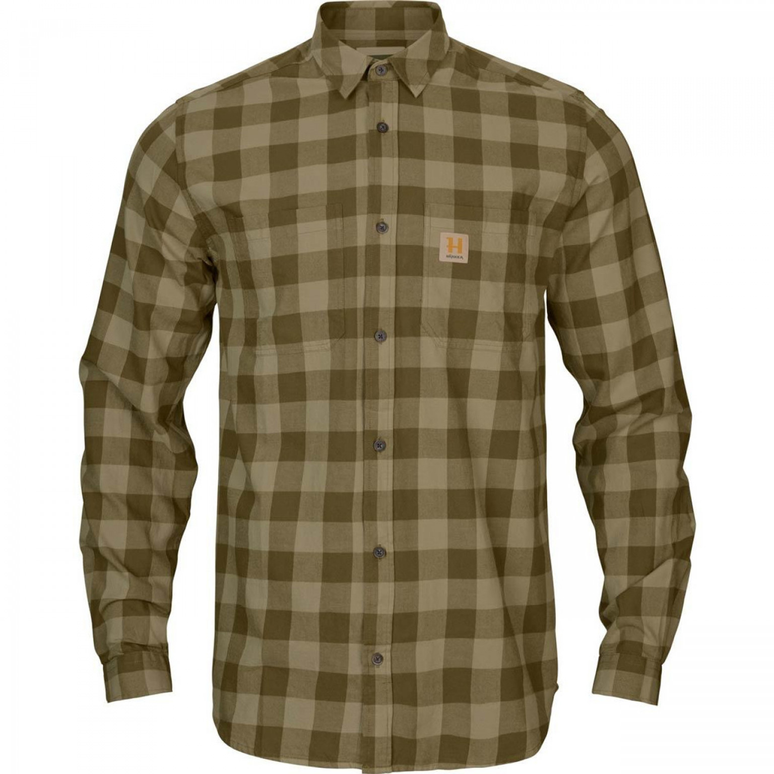 Harkila Scandinavian L/S Shirt Dark Olive