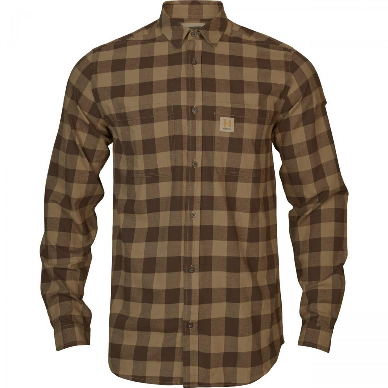 Harkila Scandinavian L/S Shirt Bronze