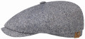 Stetson Hatteras Silk Herringbone Navy