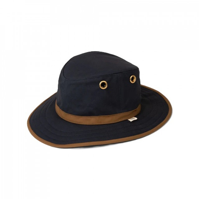 Tilley Waxed Cotton Hat Navy