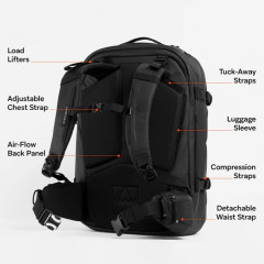 Stubble & Co. Travel Backpack 40 Lt Black