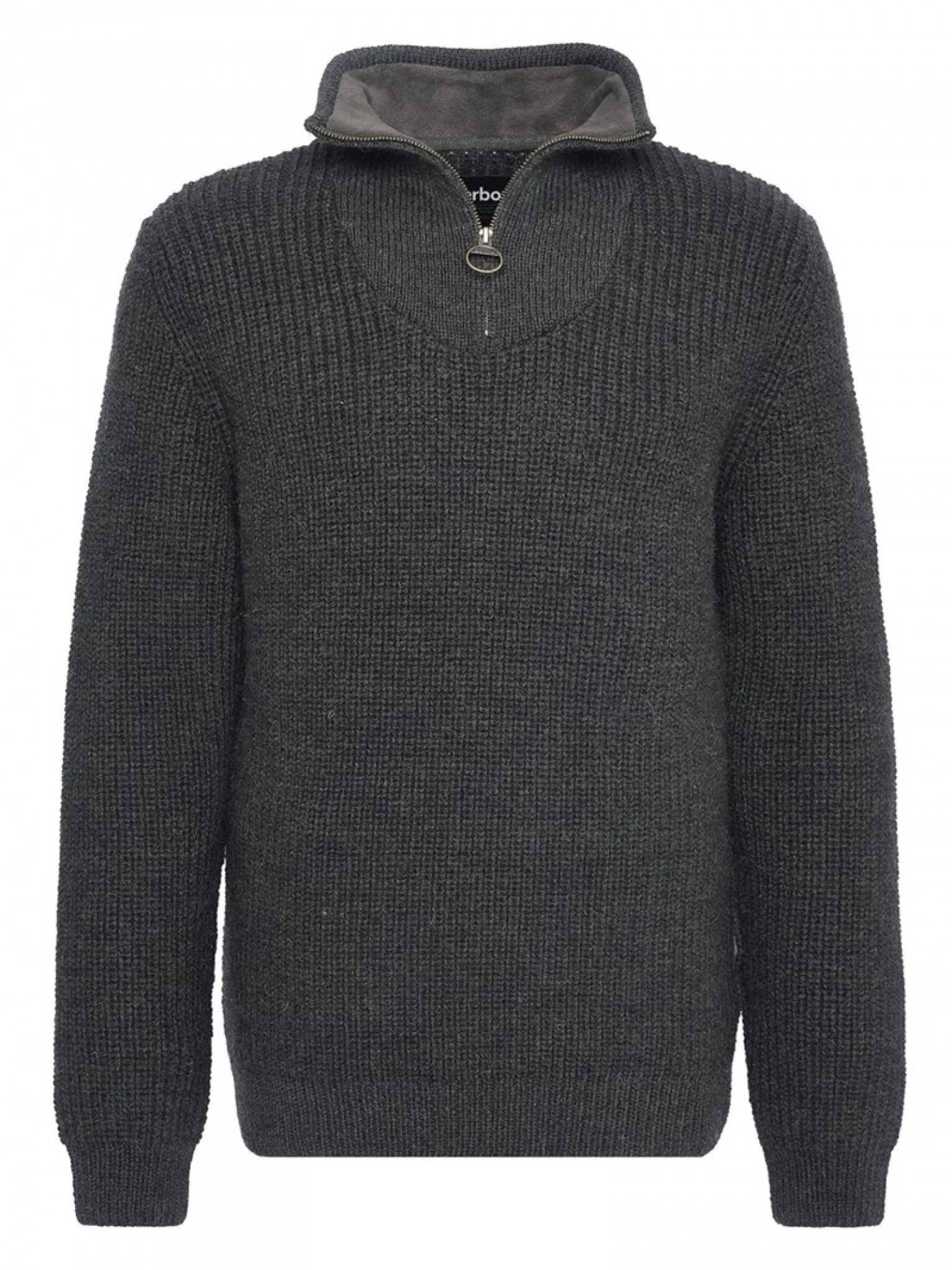 Barbour Tyne Half Zip Jumper Olive