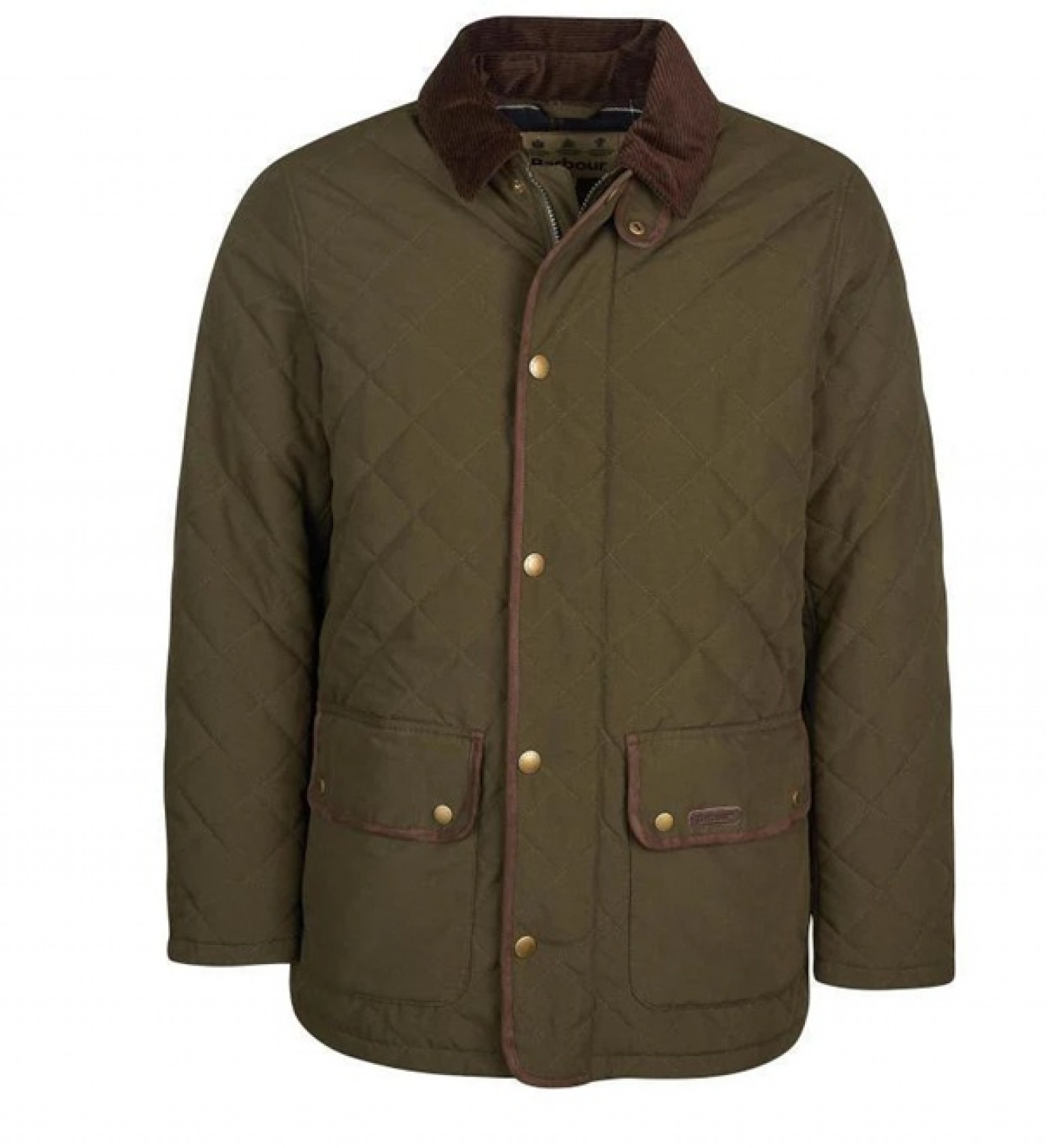 Barbour Burton Quilt Dark Olive