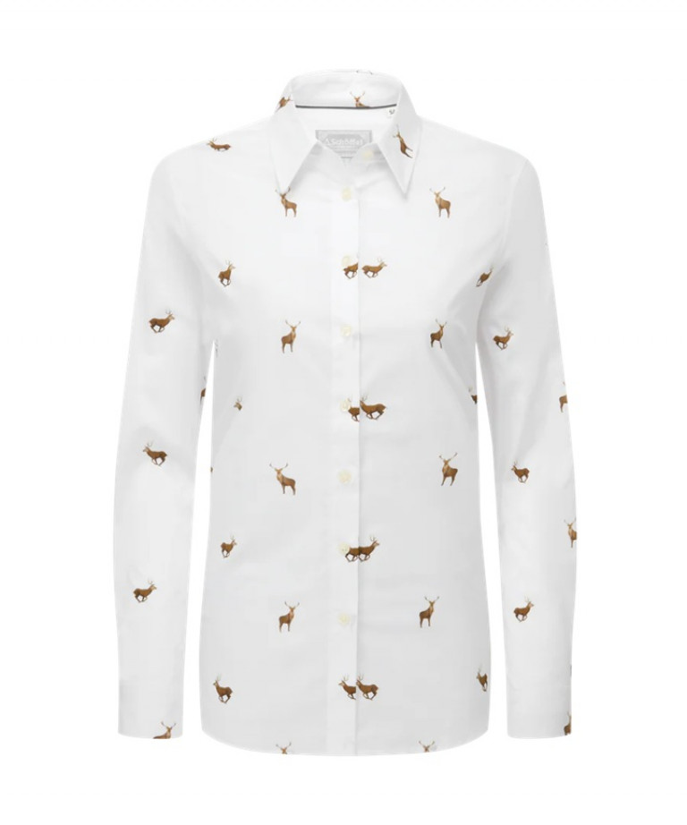 Schoffel Norfolk Shirt Stag