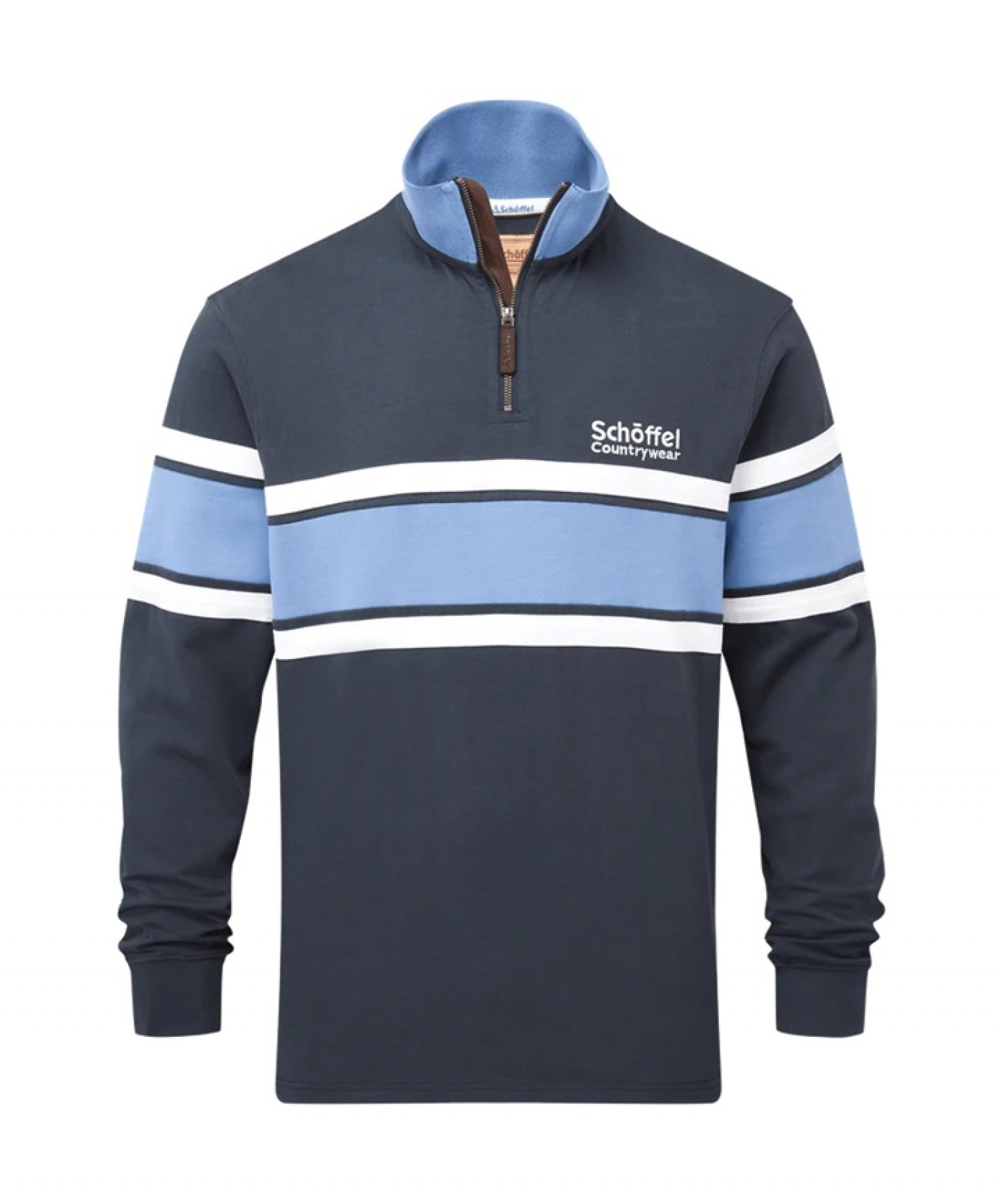 Schoffel Exmouth Heritage 1/4 Zip Petrol