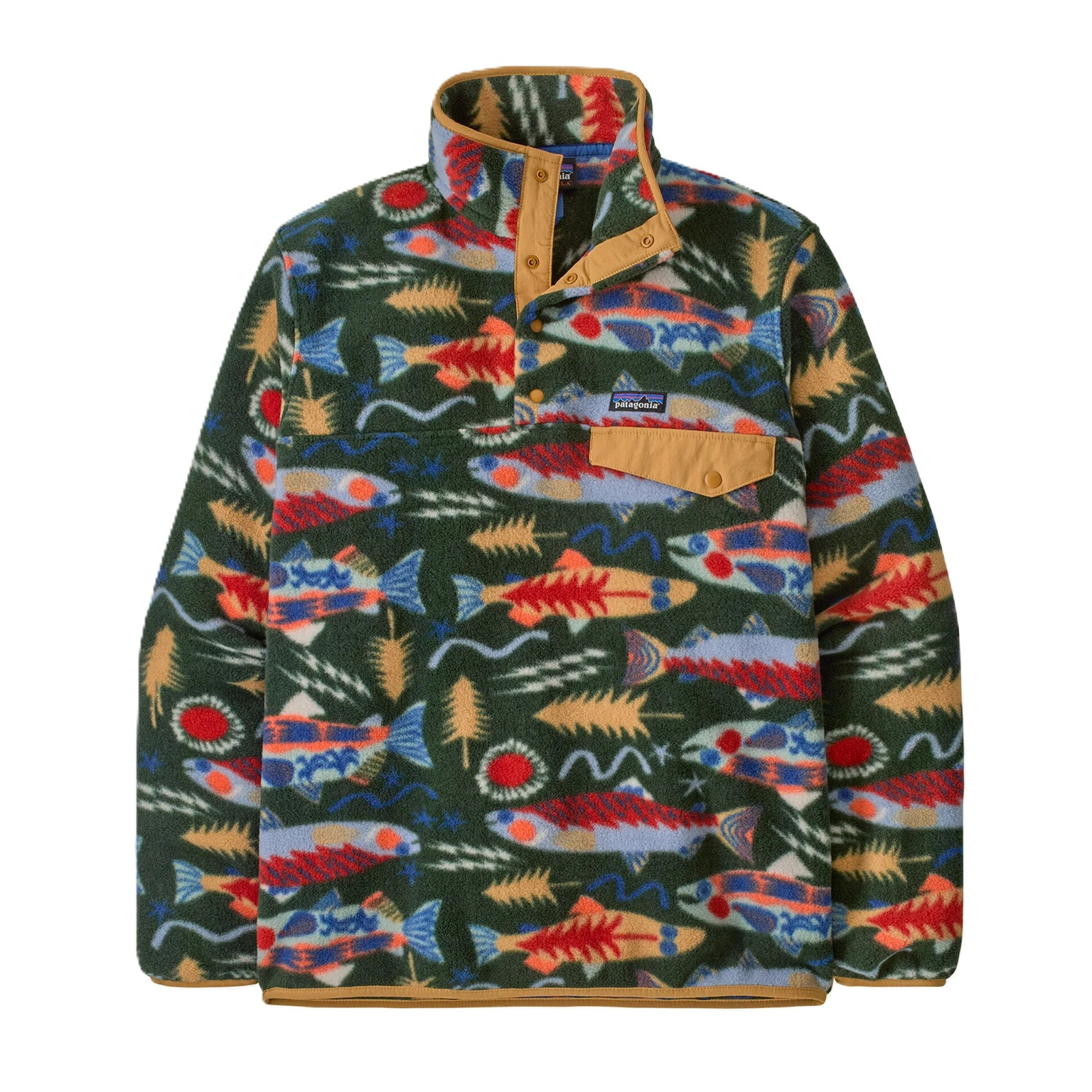 Patagonia Lw Synchilla Snap-T Pullover Salmon