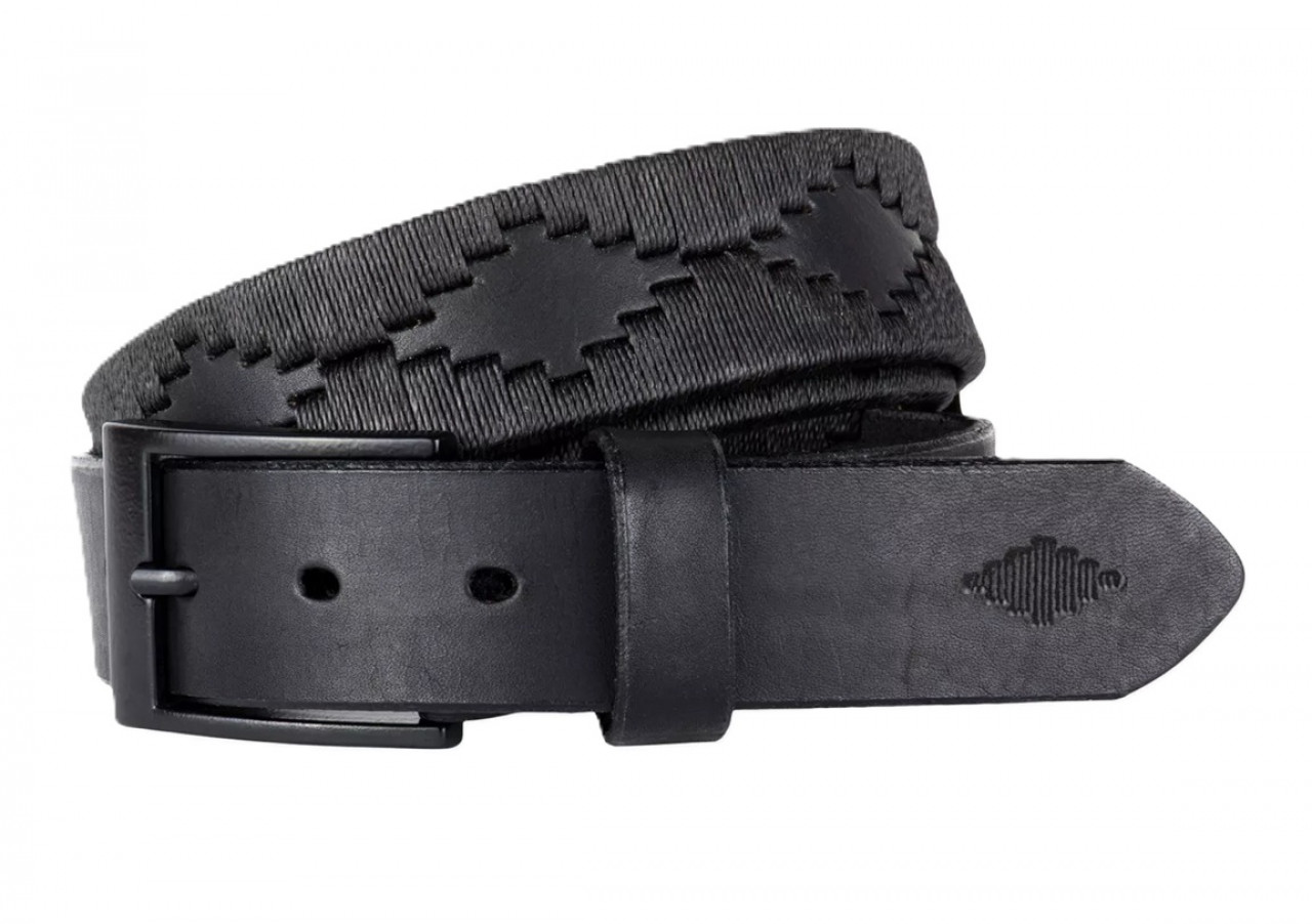 Pampeano Bordado Black Label Black