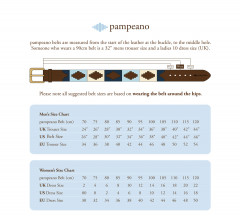 Pampeano Skinny Polo Belt Bronceada