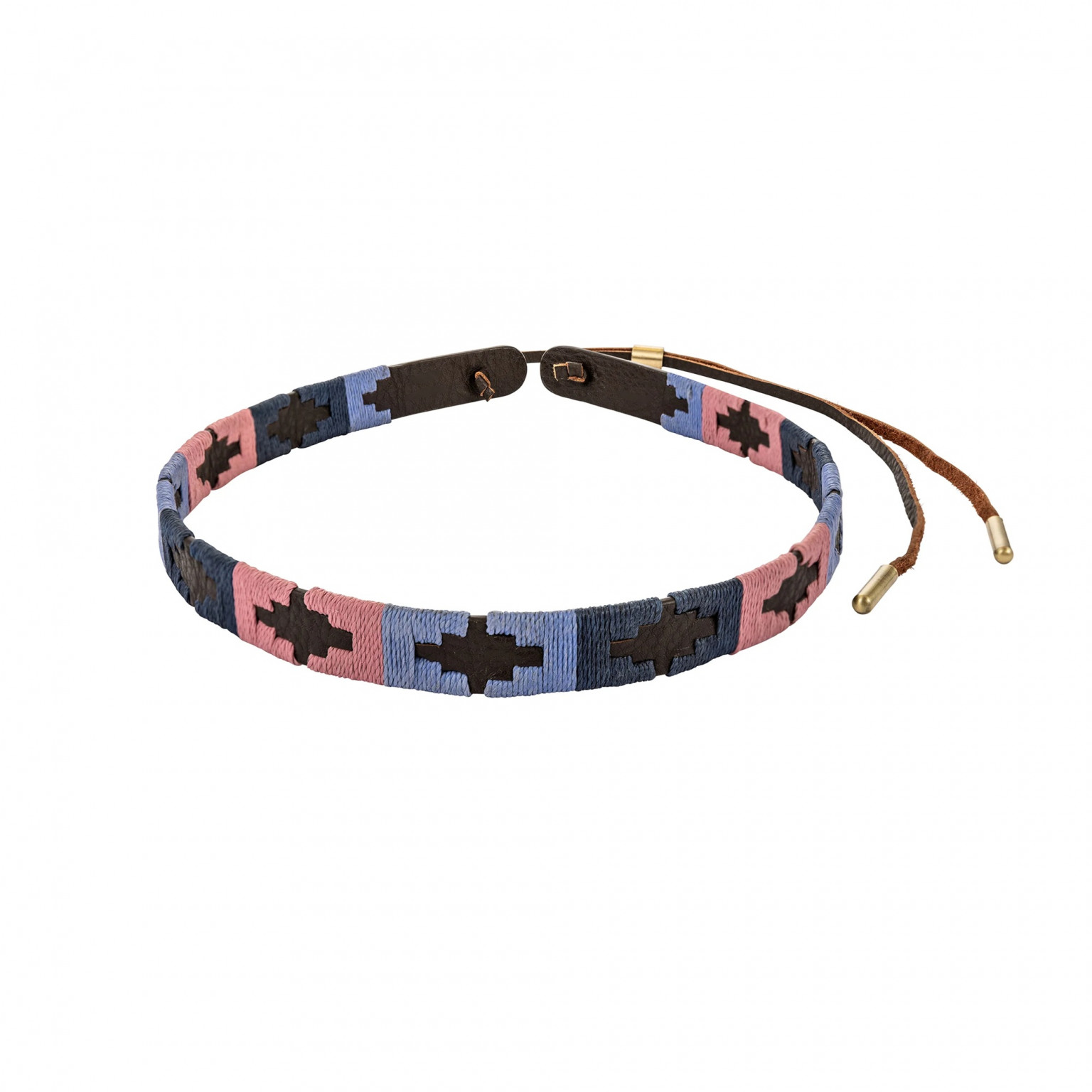 Pampeano Pampa Leather Hat Band Lilac