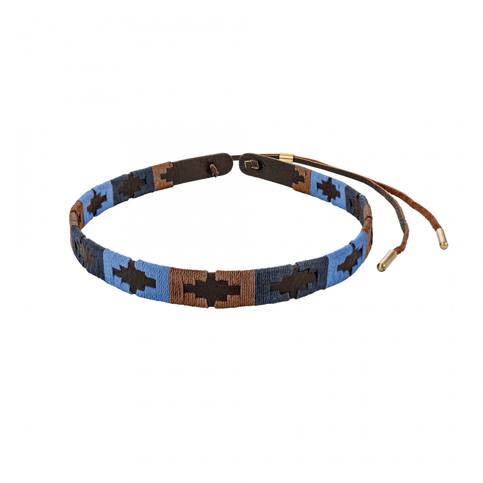 Pampeano Pampa Leather Hat Band Brown