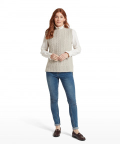 Schoffel Evie Sleeveless Jumper Stone