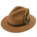 Alan Paine Richmond Unisex Felt Hat Camel
