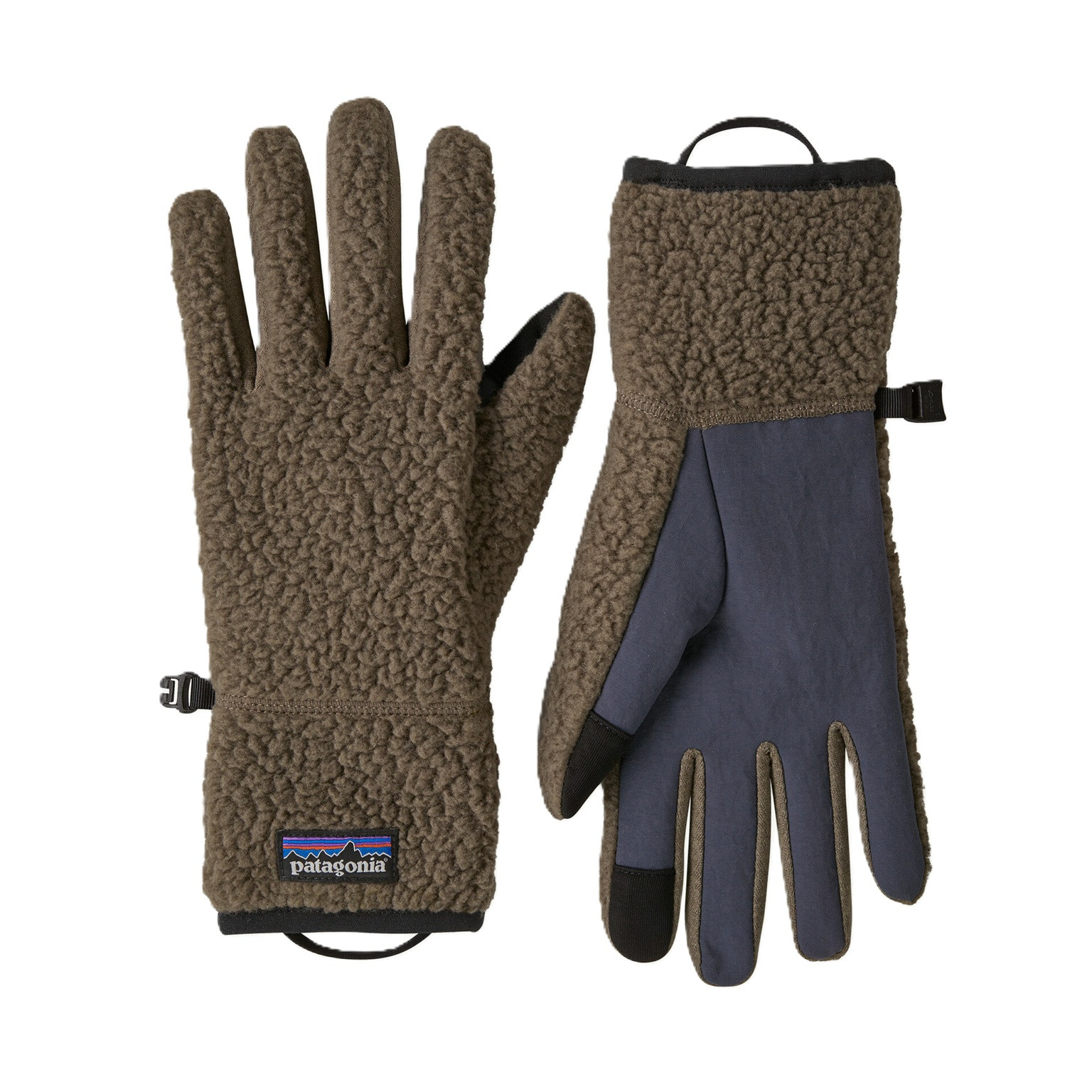 Patagonia Retro Pile Gloves Brown