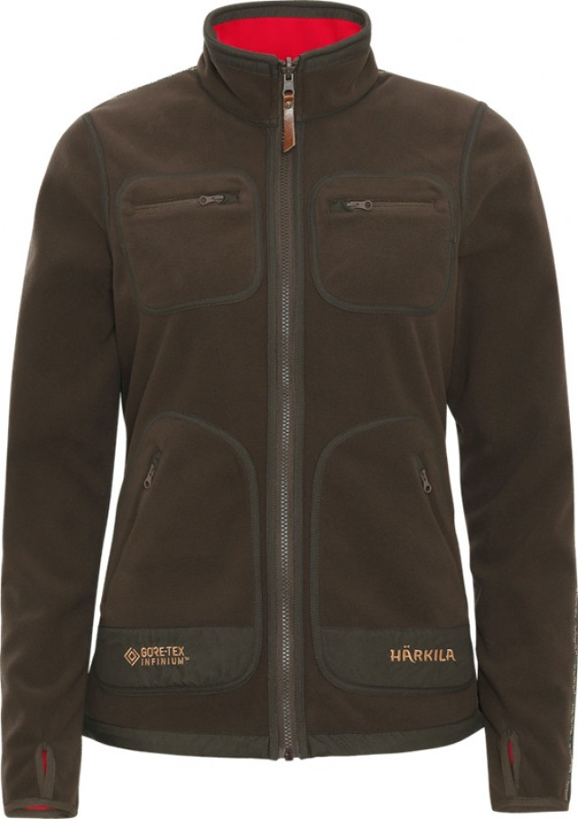 Harkila Womens Kamko Fleece Brown