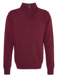Barbour Nelson 1/2 Zip Jumper Port