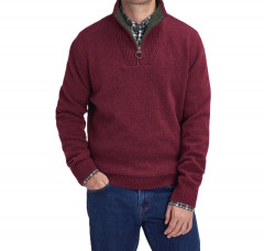 Barbour Nelson 1/2 Zip Jumper Port