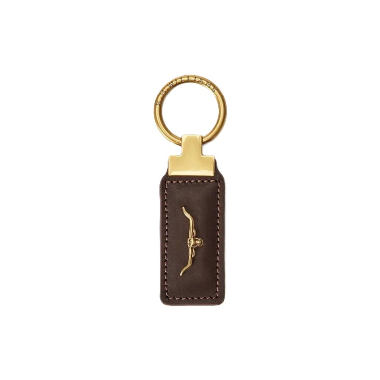 Rm Williams Angaston Keyring Brown