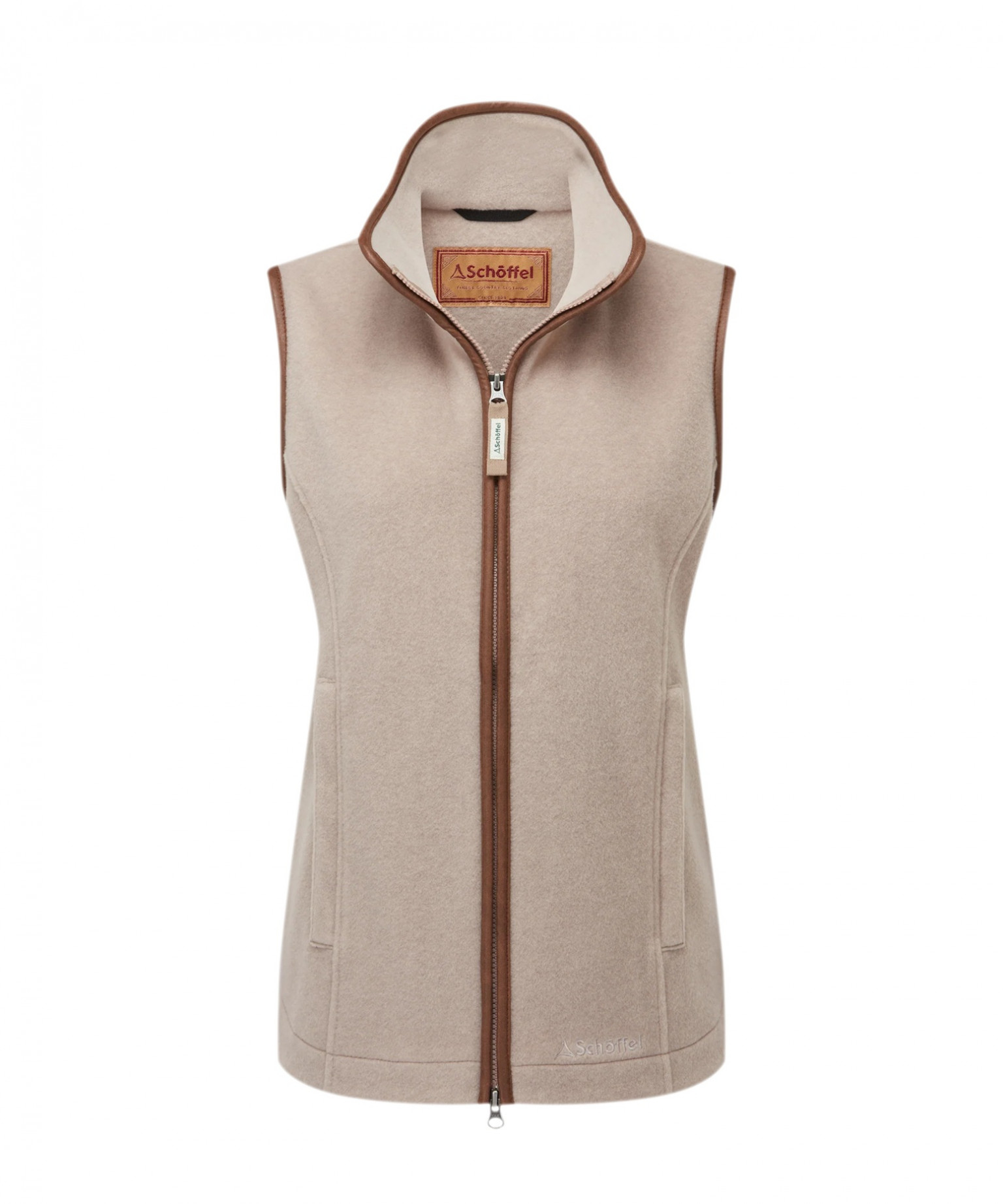 Schoffel Lyndon II Fleece Gilet Mushroom