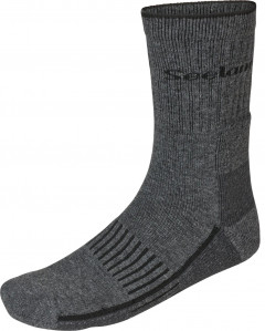 Seeland Field Heavy Merino Sock Grey