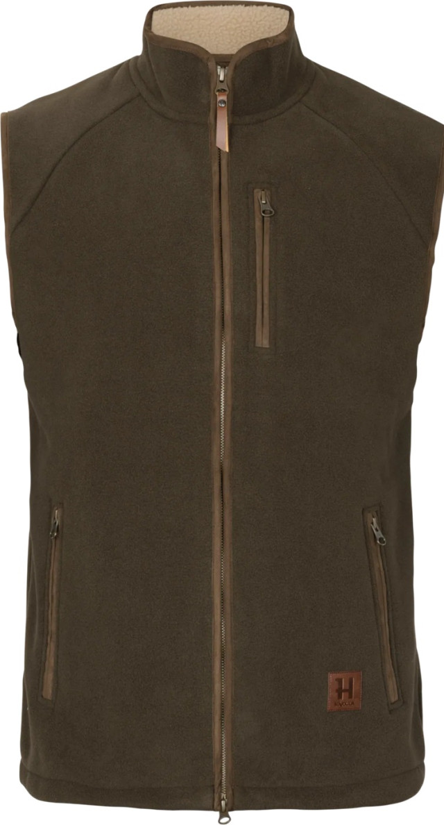 Harkila Sandhem Sherpa Fleece Gilet Willowgreen