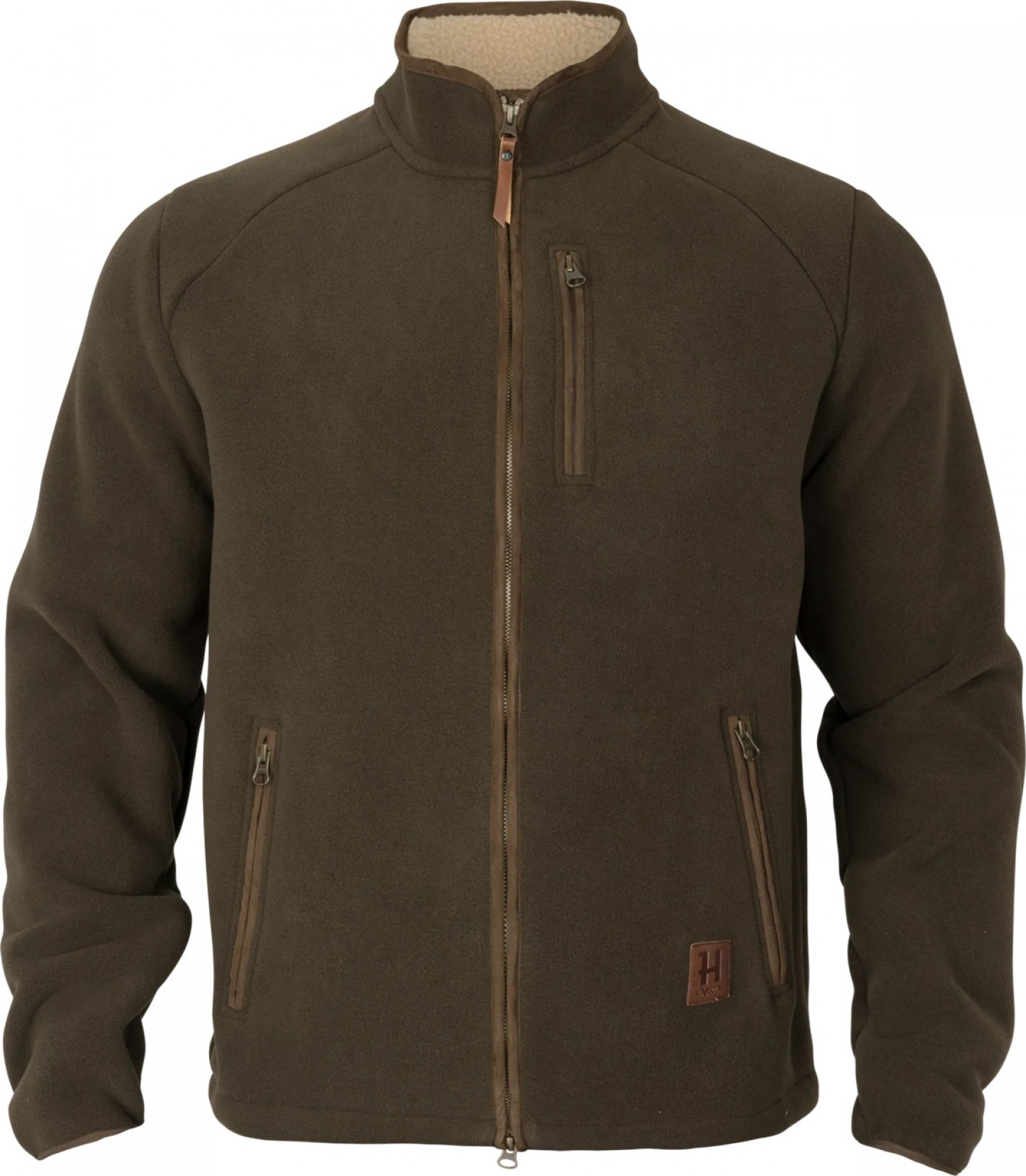 Harkila Sandhem Sherpa Fleece Jacket Willowgreen