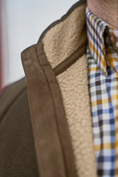 Harkila Sandhem Sherpa Fleece Jacket Willowgreen