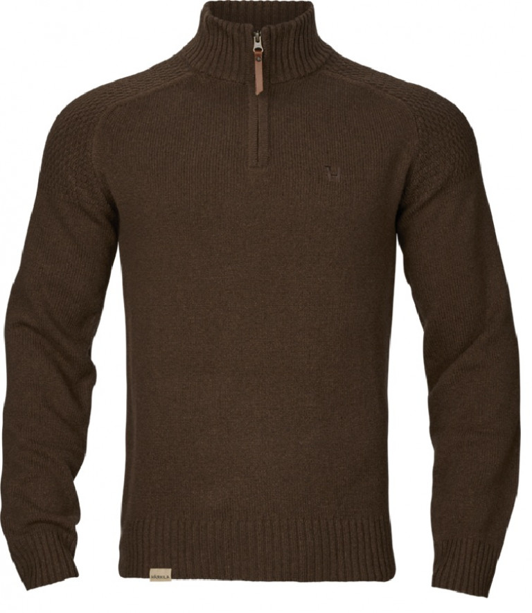 Harkila Vincent Merino Half Zip Demitasse