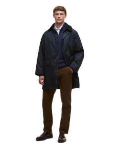 Barbour Wax Country Mac Navy