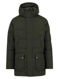 Barbour Hooded Bedale Puffer Sage