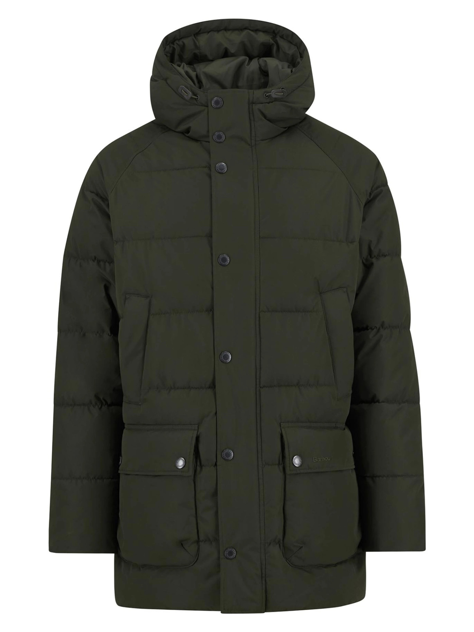 Barbour Hooded Bedale Puffer Sage