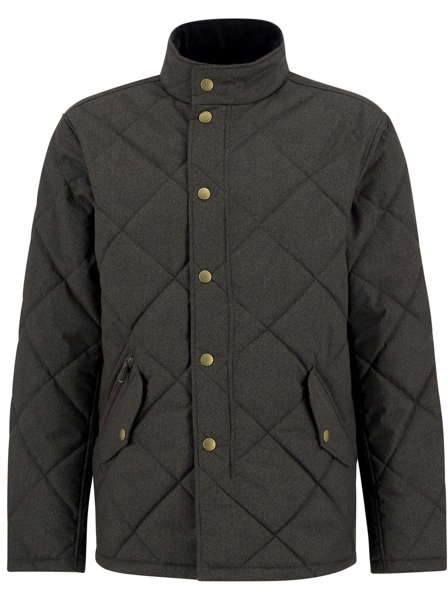 Barbour Winter Shoveler Quilt Dark Olive