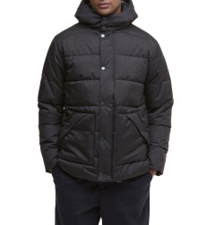 Barbour Brampton Puffer Jacket Charcoal