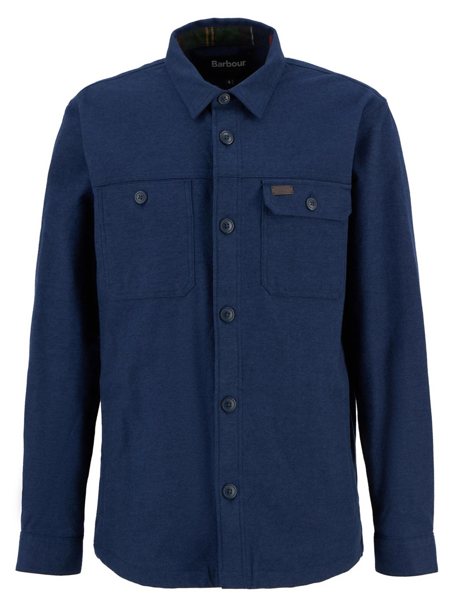 Barbour Giles Overshirt Navy