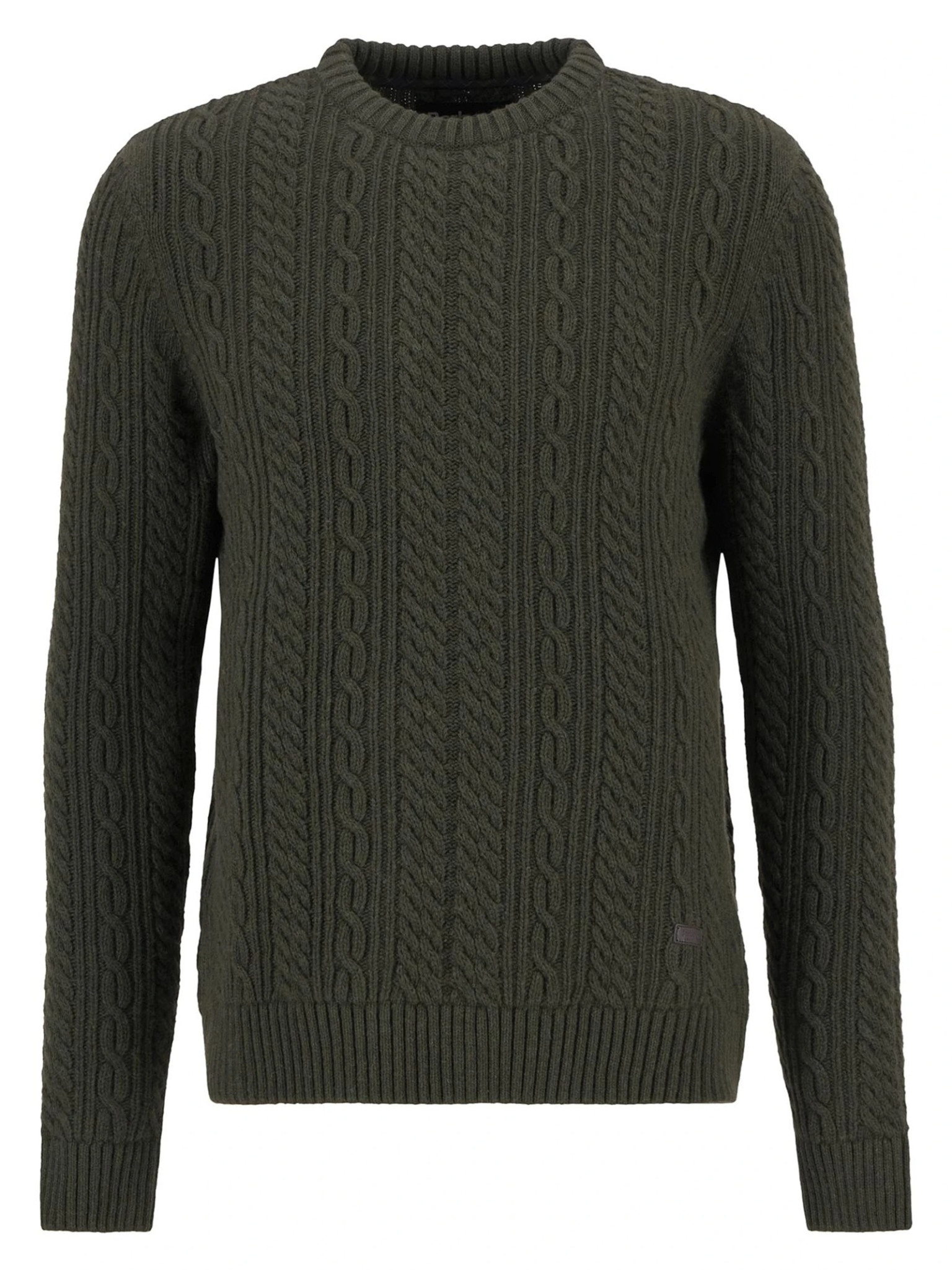 Barbour Lowfen Crew Olive