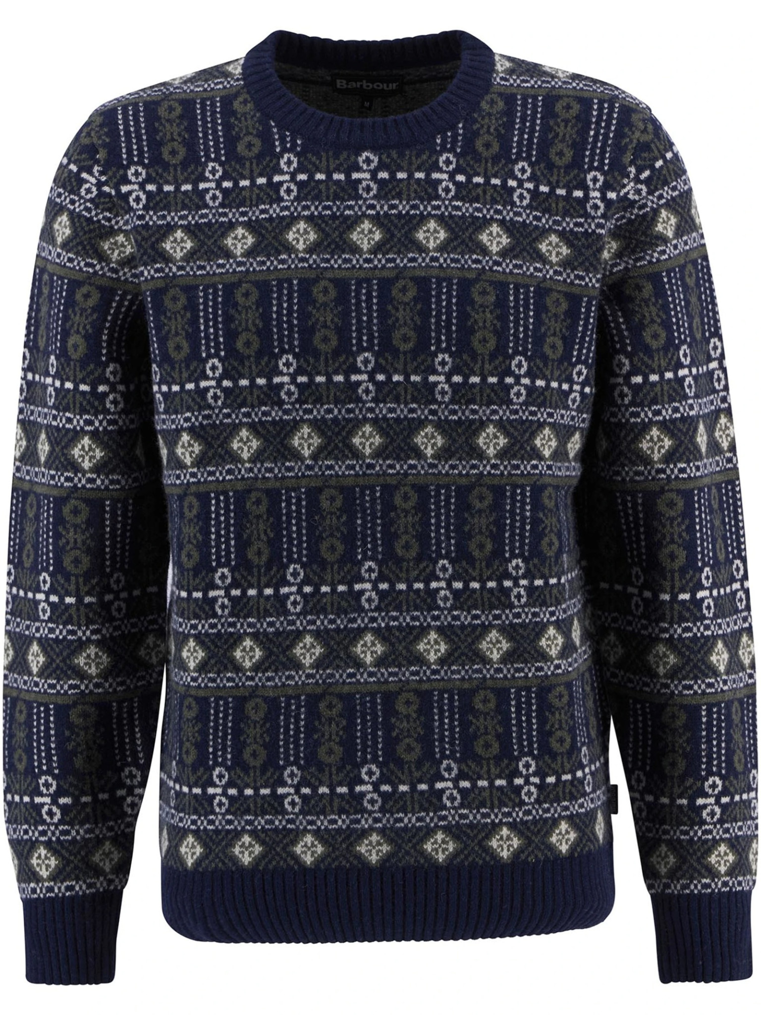 Barbour Grangetown Fairisle Ink