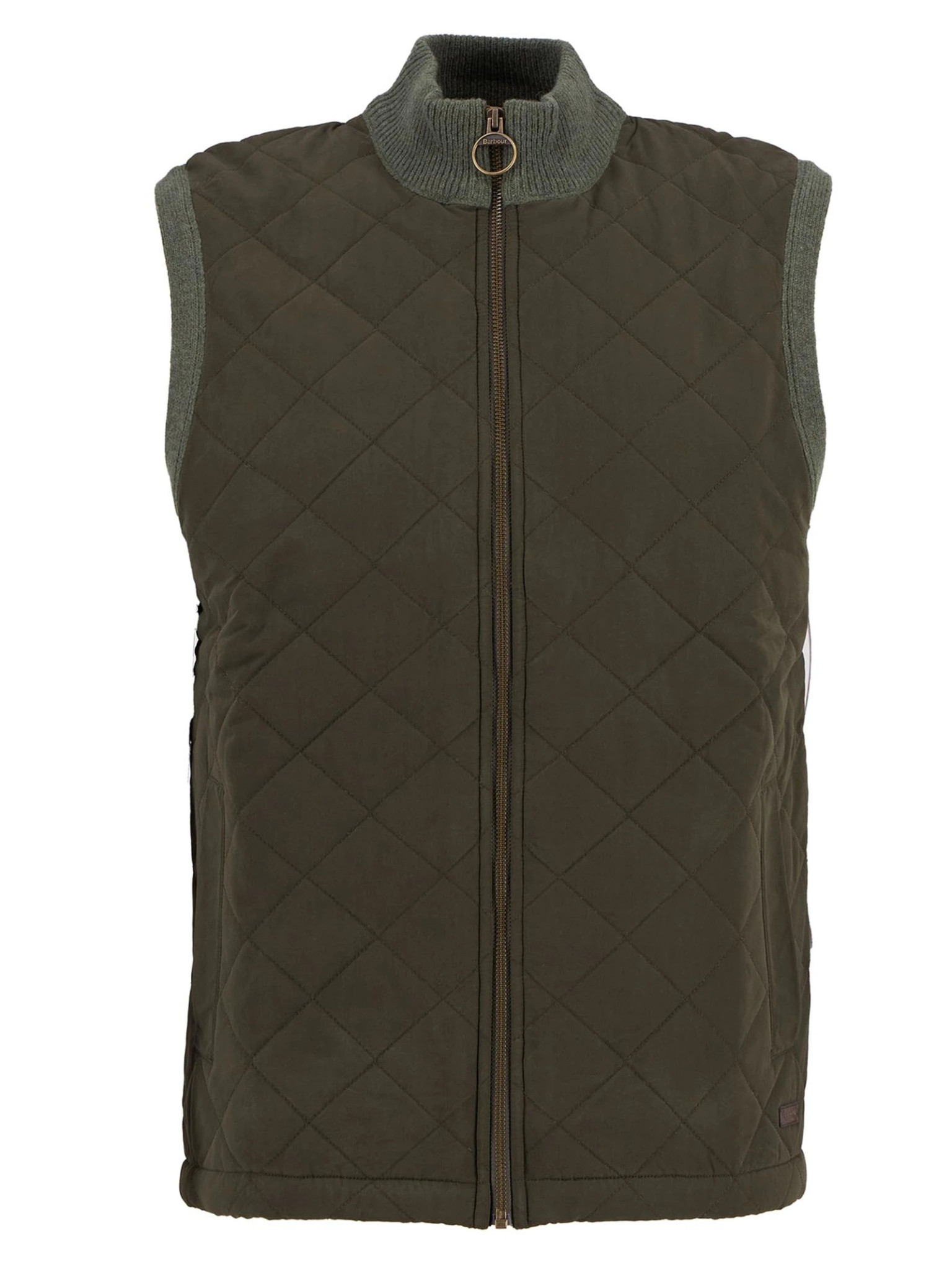 Barbour Shoveler Knitted Gilet Olive