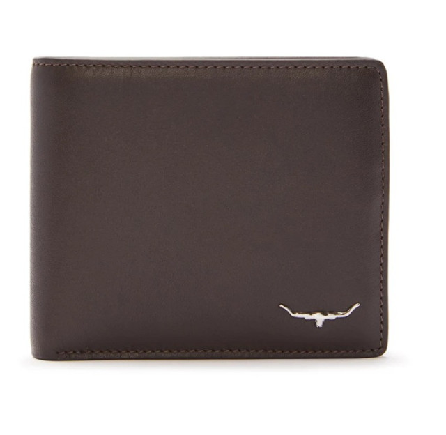 Rm Williams Rmw City Slim Bi-Fold Chocolate