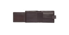 Rm Williams Wallet With Coin Pocket+Tab Brown