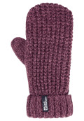 Jack Wolfskin Medley Knit Mitten Purple
