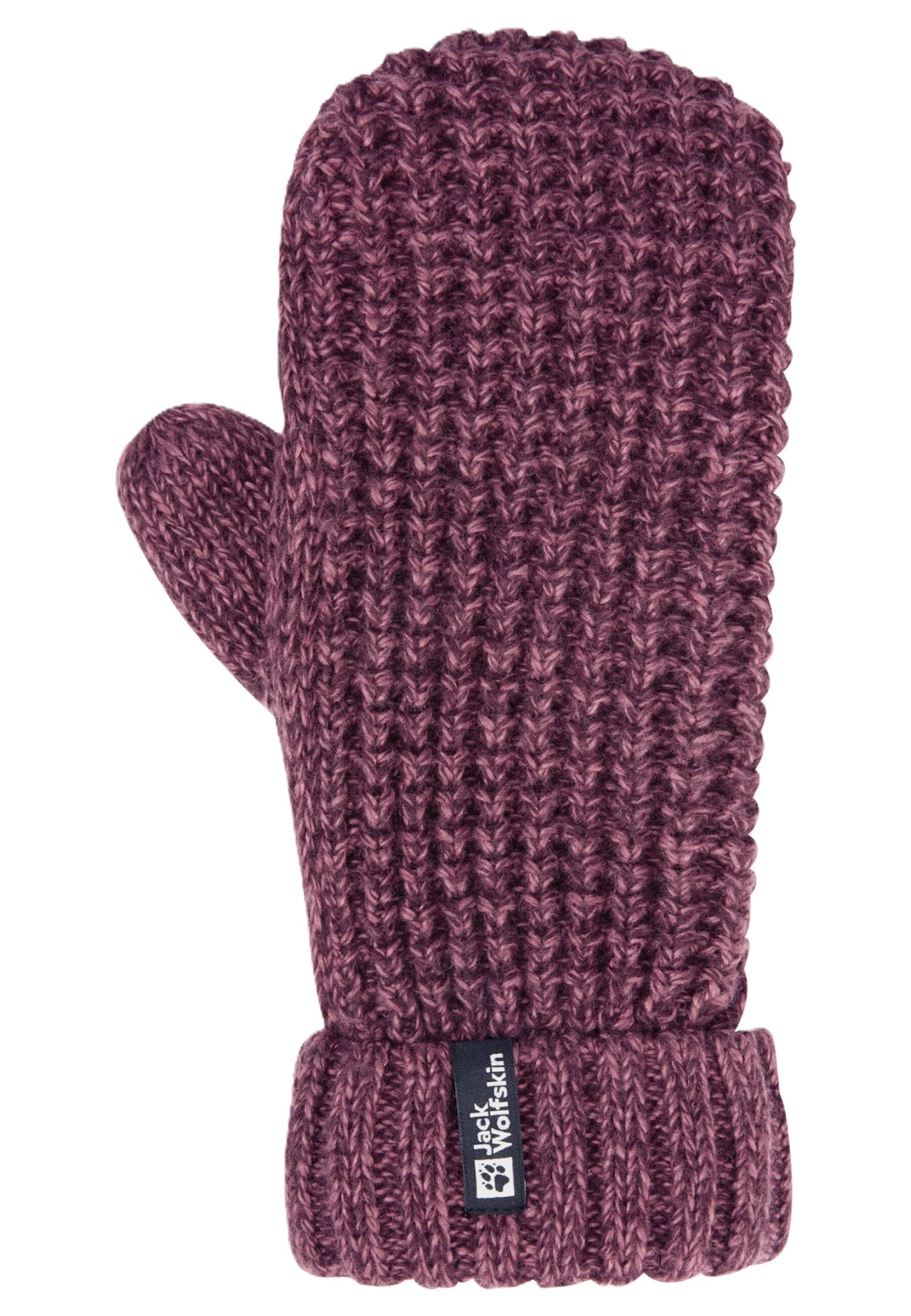 Jack Wolfskin Medley Knit Mitten Purple