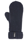Jack Wolfskin Medley Knit Mitten Navy