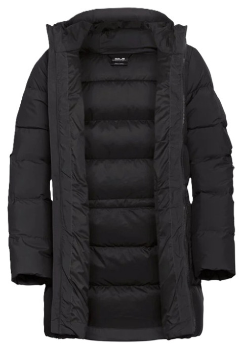 Jack Wolfskin Frozen Palace Long Jacket Rds Black