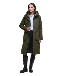 Barbour Bamburgh Waterproof Coat Olive