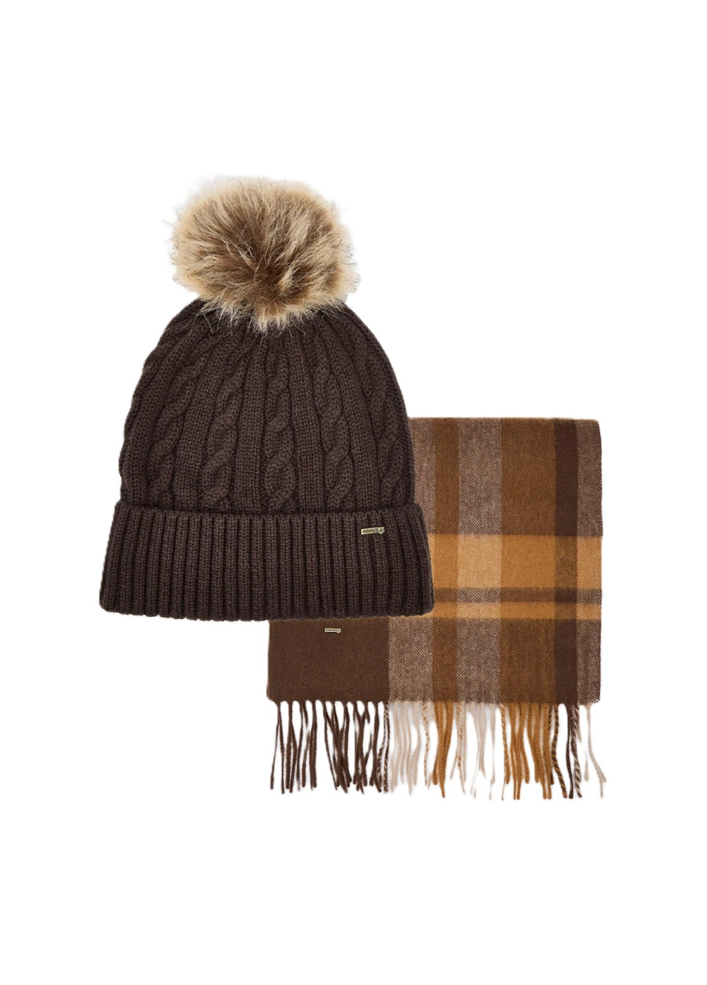 Dubarry Foley Hat And Glove Set Elk