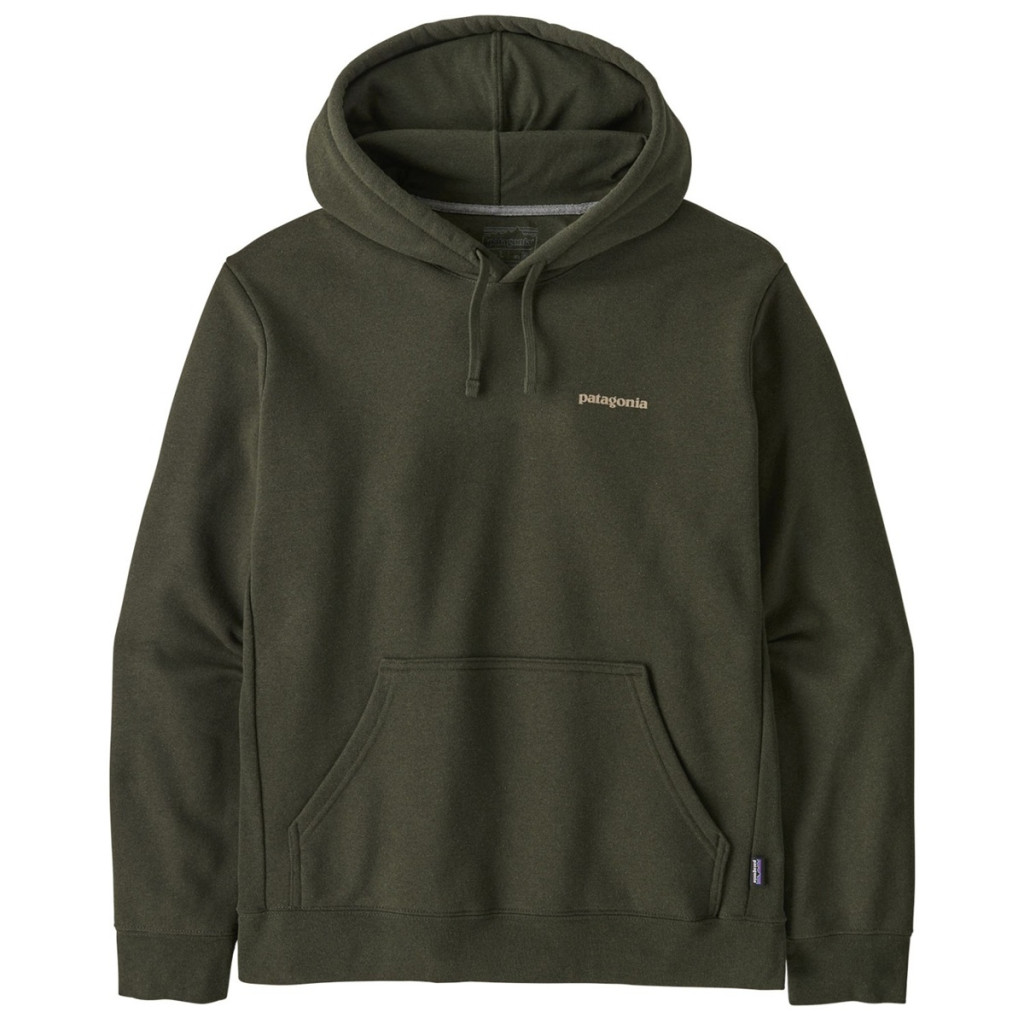 Patagonia Boardshort Logo Uprisal Hoody Green