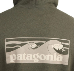 Patagonia Boardshort Logo Uprisal Hoody Green