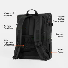 Stubble & Co. Roll Top 20 Lt Black